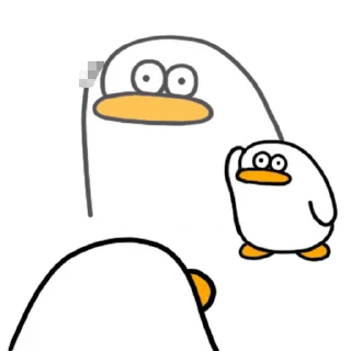 💬 emoji The Duck Ver. 13 By @KakaoEmoticon Telegram sticker 12 of 24
