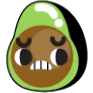 😕 emoji Raven's Stolen Stickies Telegram sticker 22 of 96