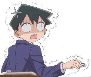 😨 emoji komi Telegram sticker 9 of 30