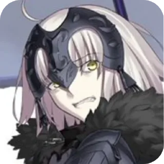 🫤 emoji Fate Telegram sticker 20 of 43