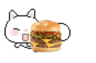 🍔 emoji 桃桃二次元@TTeacKcc Telegram sticker 13 of 50