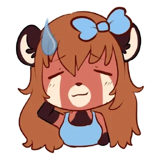 😓 emoji Mei Wah Telegram sticker 12 of 32