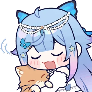 🤗 emoji 雨纪Ameki 直播间表情 Telegram sticker 11 of 18