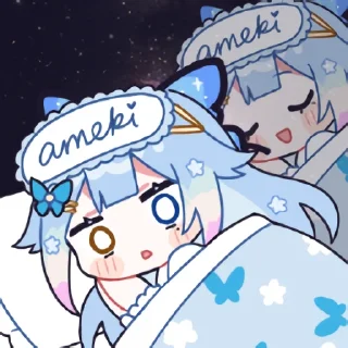 😵‍💫 emoji 雨纪Ameki 充电表情 Telegram sticker 10 of 15