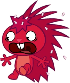 😵 emoji Happy Tree Friends! Telegram sticker 13 of 78