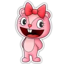 👧 emoji Happy Tree Friends Telegram sticker 6 of 34