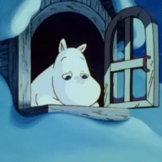 Sticker from Moomin!
