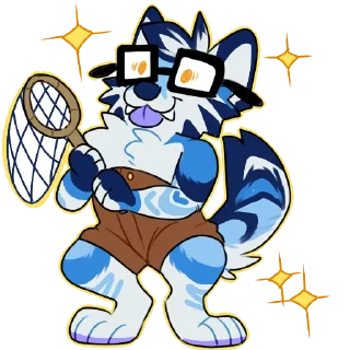 🤓 emoji Arou Dingo Telegram sticker 16 of 77