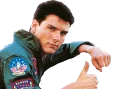 👍 emoji Tom Cruise by Rodolfo Telegram sticker 16 of 39