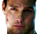 Sticker from Tom Cruise by Rodolfo
