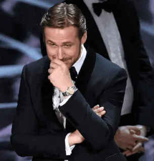 😂 emoji Ryan Gosling Telegram sticker 15 of 50