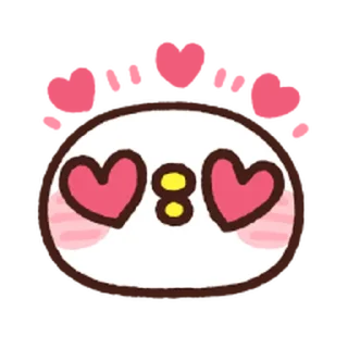 👛 emoji 卡娜赫拉的Piske和Usagi 動態表情貼 @moe_sticker_bot Telegram sticker 8 of 40