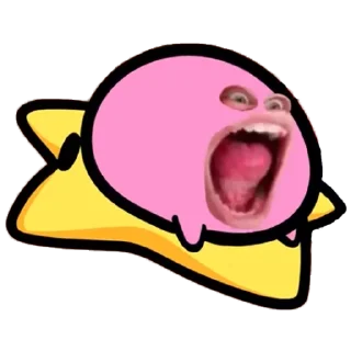 🤪 emoji Kirbo Telegram sticker 16 of 51