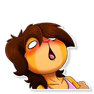 😵 emoji Keiko and Jin Telegram sticker 20 of 32