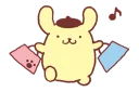 Sticker from Pom Pom Purin