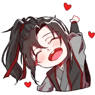 😍 emoji Stickers Anime y Memes Telegram sticker 7 of 68