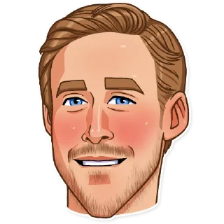 🤤 emoji Ryan Gosling Telegram sticker 12 of 22