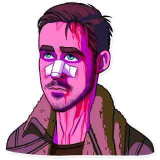 🤕 emoji Ryan Gosling Telegram sticker 20 of 22