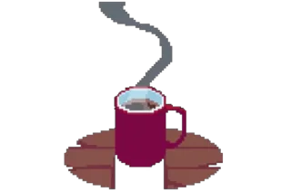 ☕️ emoji 桃桃二次元@TTeacKcc Telegram sticker 10 of 50