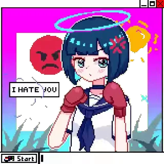 🥊 emoji 桃桃二次元@TTeacKcc Telegram sticker 16 of 50