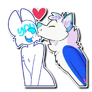 😘 emoji Beta Telegram sticker 9 of 36