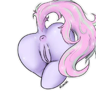 🍑 emoji Hynji's Stickies Telegram sticker 9 of 12