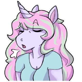 😮‍💨 emoji Hynji's Stickies Telegram sticker 8 of 12