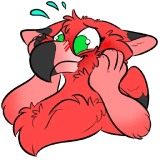 Sticker from Watermelon the Flamingo