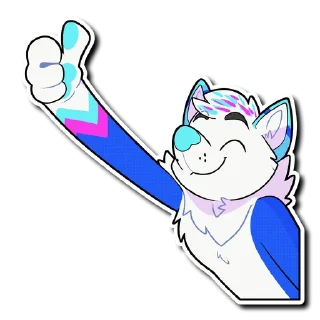 👍 emoji Beta Telegram sticker 15 of 36