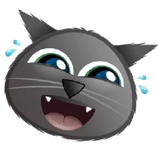 😣 emoji Jota Gato Preto Telegram sticker 9 of 14