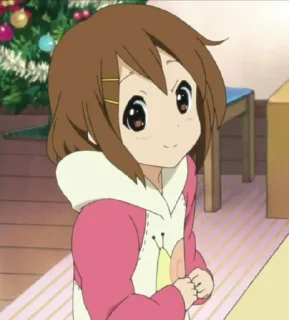 🎸 emoji ✦ ─ Yui Hirasawa ─ ✦ Telegram sticker 20 of 120