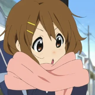 🎸 emoji ✦ ─ Yui Hirasawa ─ ✦ Telegram sticker 4 of 120