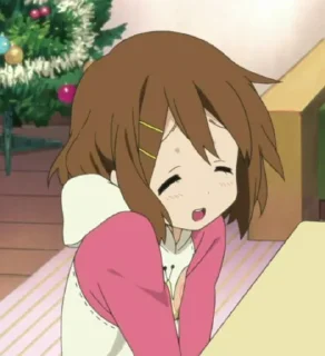 🎸 emoji ✦ ─ Yui Hirasawa ─ ✦ Telegram sticker 22 of 120