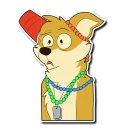 😮 emoji Bening the Whiskey Dingo Telegram sticker 19 of 23