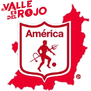 🚩 emoji América de cali Telegram sticker 4 of 60