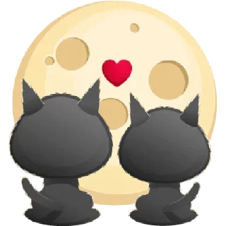 😣 emoji Jota Gato Preto Telegram sticker 3 of 14