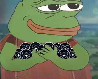 Sticker from CryptoGPT Pepes