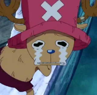 😭 emoji ONE PIECE Telegram sticker 13 of 13
