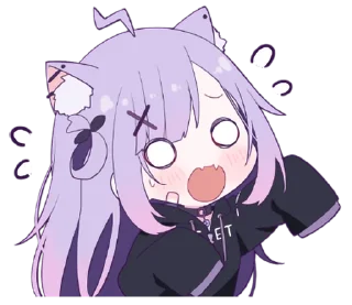 😖 emoji Mikenekonekoko - @oneesanstickers Telegram sticker 12 of 16