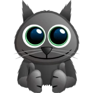 😣 emoji Jota Gato Preto Telegram sticker 12 of 14
