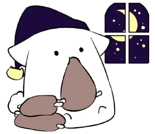 🌜 emoji Gato brusco - @oneesanstickers Telegram sticker 9 of 24