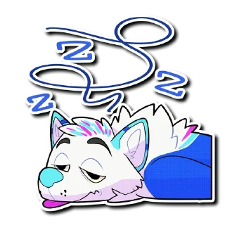 😴 emoji Beta Telegram sticker 7 of 36