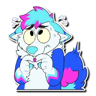 😰 emoji Beta Telegram sticker 23 of 36