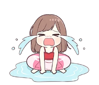 😭 emoji Casal de abrigo [verão] - @oneesanstickers Telegram sticker 19 of 73