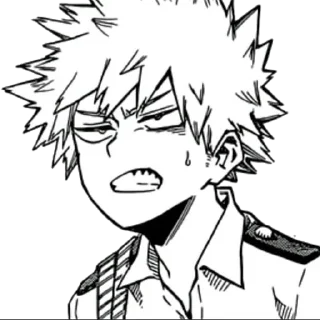 😡 emoji Meninos de mangá @clubedomanga - @oneesanstickers Telegram sticker 15 of 73