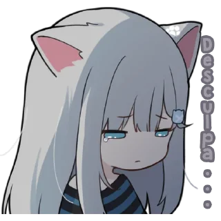 😔 emoji Nachonekodayo - @oneesanstickers Telegram sticker 13 of 32