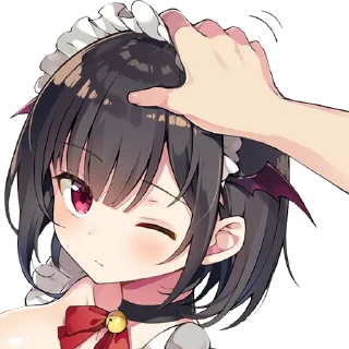 💖 emoji Headpats - @oneesanstickers Telegram sticker 6 of 52