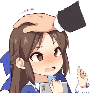💖 emoji Headpats - @oneesanstickers Telegram sticker 16 of 52