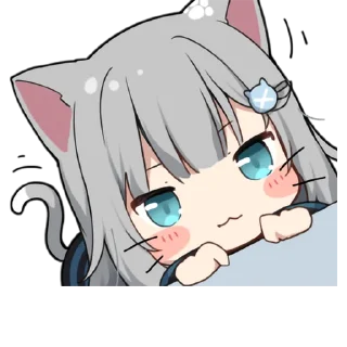 😸 emoji Nachonekodayo - @oneesanstickers Telegram sticker 9 of 32