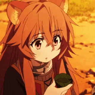 🤢 emoji Raphtalia - @oneesanstickers Telegram sticker 15 of 17